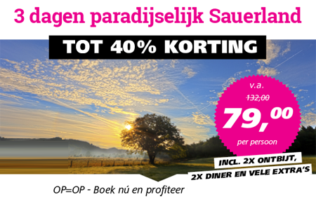 Sauerland Arrangementen